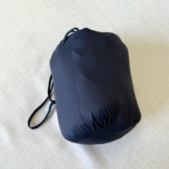 Club Room Men's Packable Vest Navy Blue Full Zip Lightweight Size L Travel - Picture 11 of 11